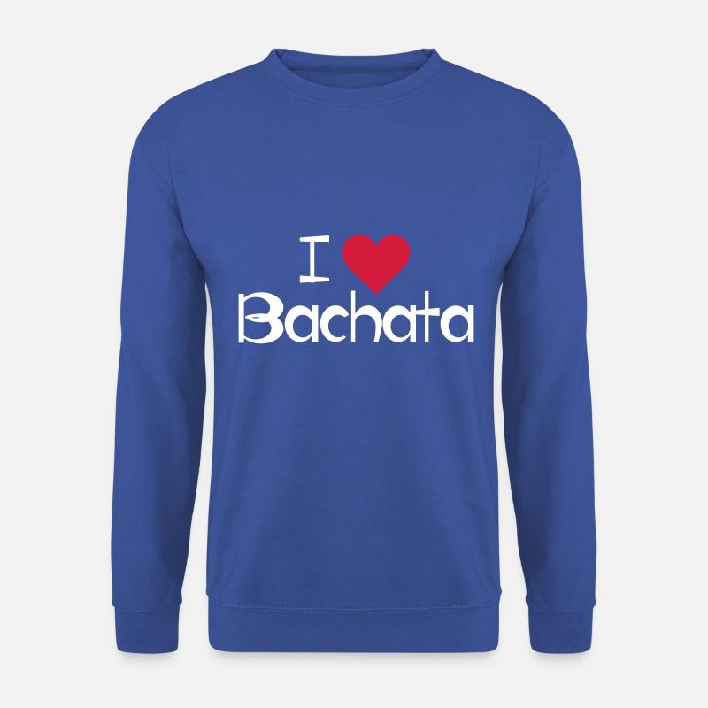 I love Bachata - Unisex Pullover - Royalblau