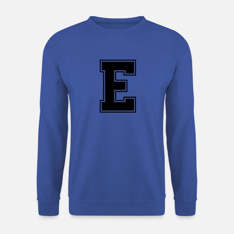 E - Unisex Sweatshirt - royal blue