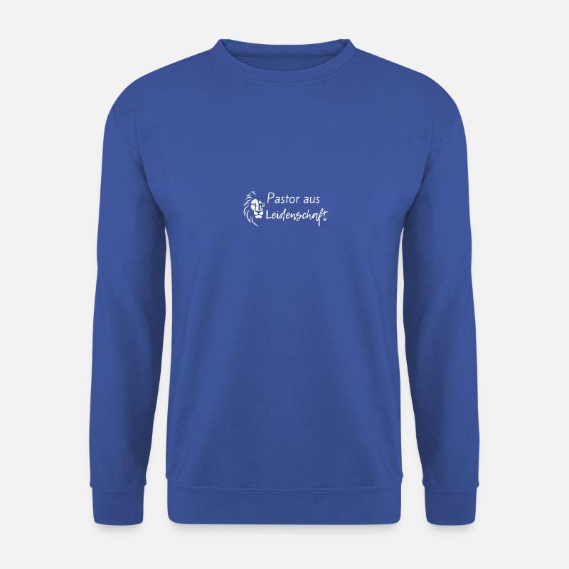 Pasteur passionné - Chrétien élégant - Sweat-shirt Unisexe - bleu royal