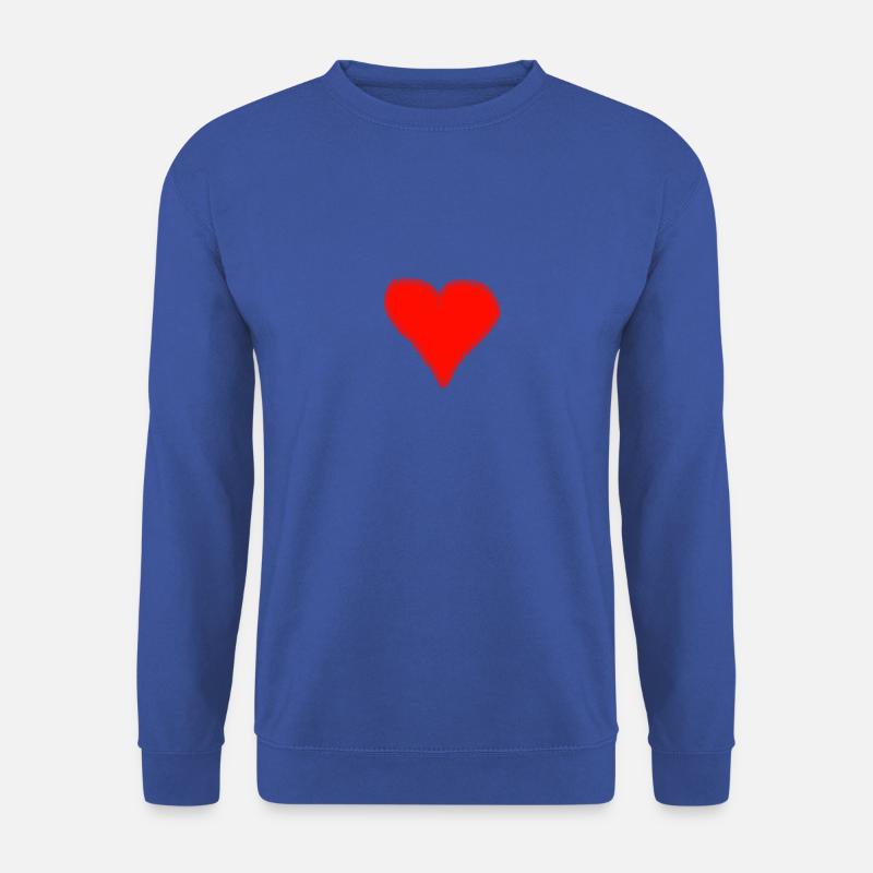 Heart. Beat - Unisex Pullover - Royalblau