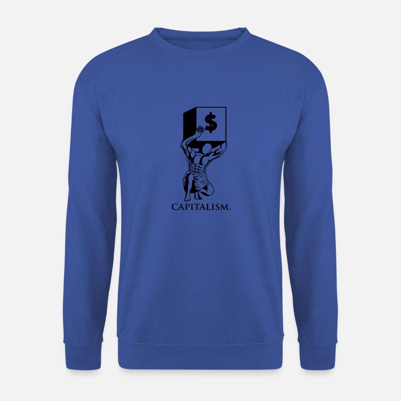 Capitalism - Unisex Pullover - Royalblau