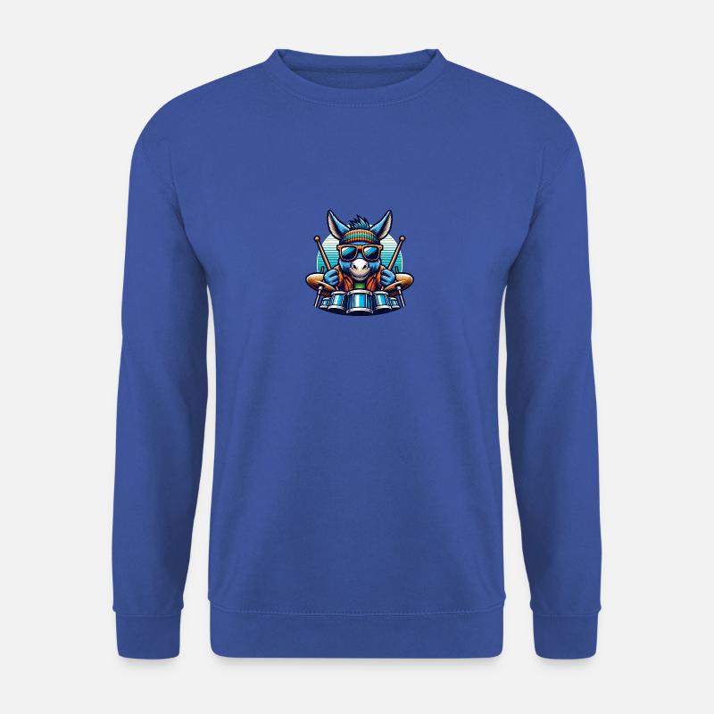 Global - Schwarz ohne Japan Template - Unisex Pullover - Royalblau