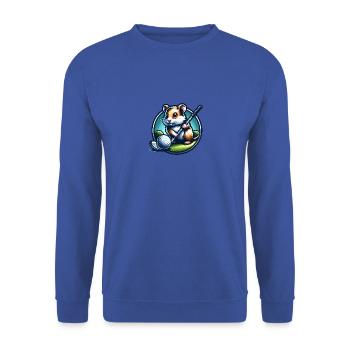 Conception de golfeur bouvier bernois drôle - Sweat-shirt Unisexe - bleu royal - Devant - Alina (178cm) & Michal (187cm)