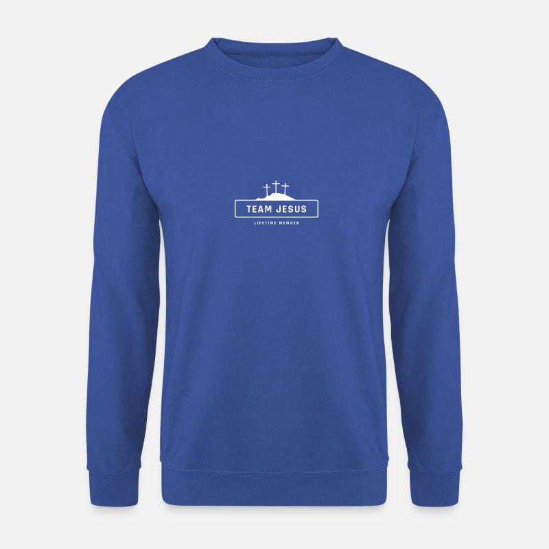Alles hat seine Zeit Christliches Damen Herren - Unisex Pullover - Royalblau