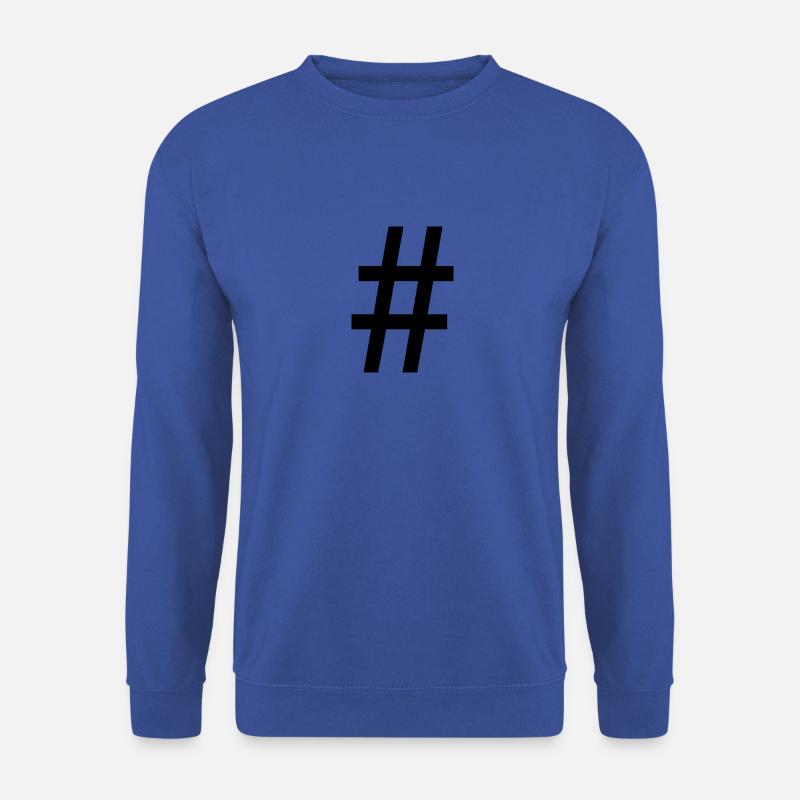 hashtag - Unisex Pullover - Royalblau