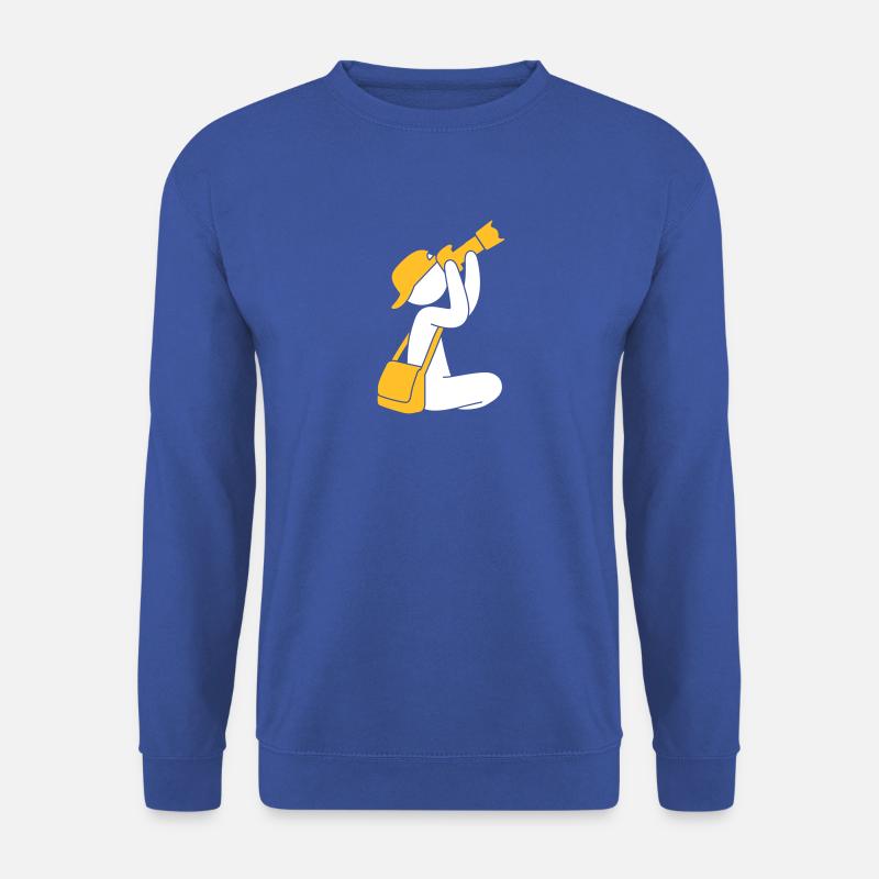 Fotograf mit Kamera - Unisex Pullover - Royalblau