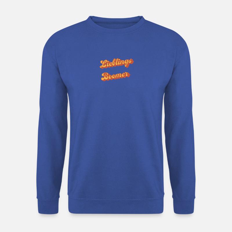 Darling Boomer Retro Script - Unisex Sweatshirt - royal blue