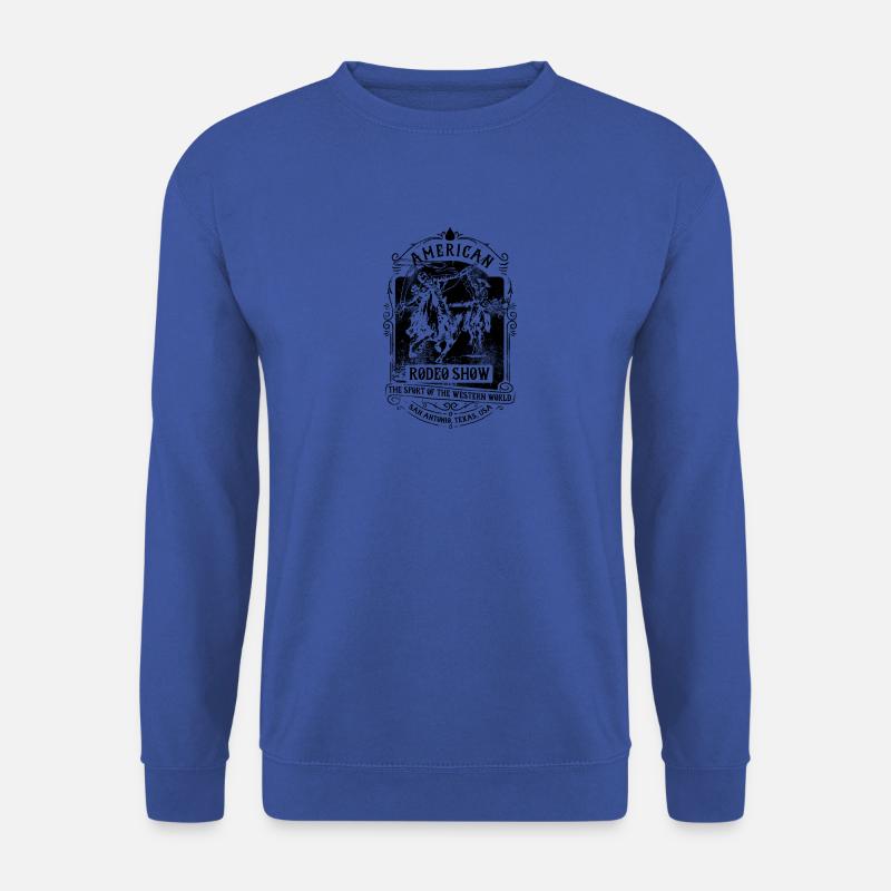 Amerikanische Rodeo Show - Unisex Pullover - Royalblau