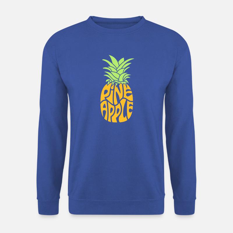 Ananas - Unisex Pullover - Royalblau