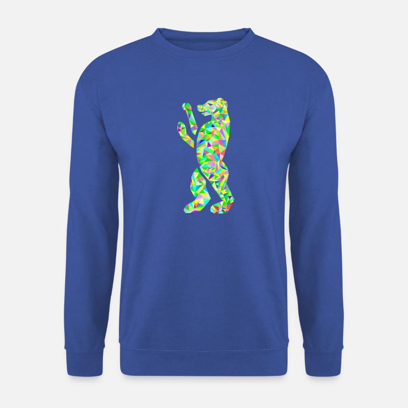 Bär polygon - Unisex Pullover - Royalblau