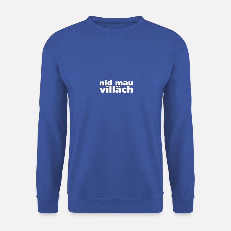 nid mau villäch - Unisex Pullover - Royalblau