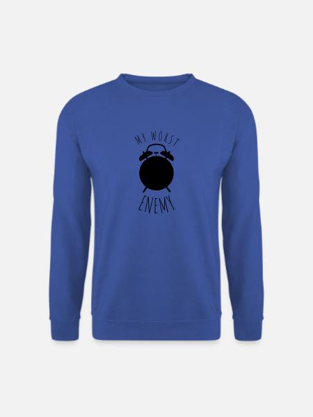 Morgenmuffel Wecker - Unisex Pullover - Royalblau