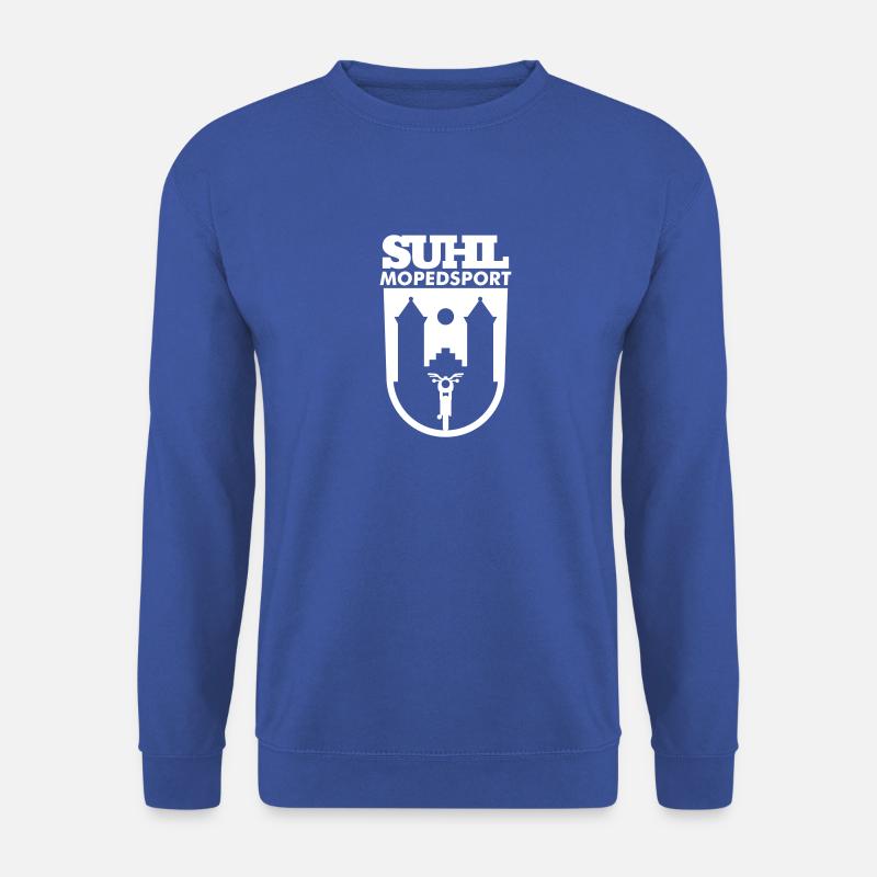 Simson Suhl Mopedsport S50 / S51 Logo - Unisex Pullover - Royalblau