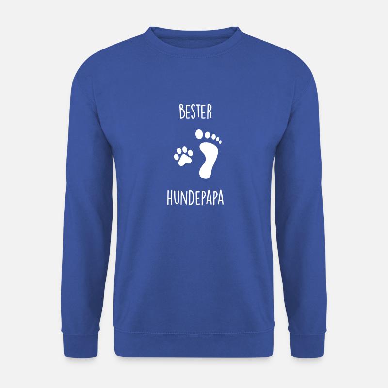 Bester Hundepapa - Unisex Pullover - Royalblau
