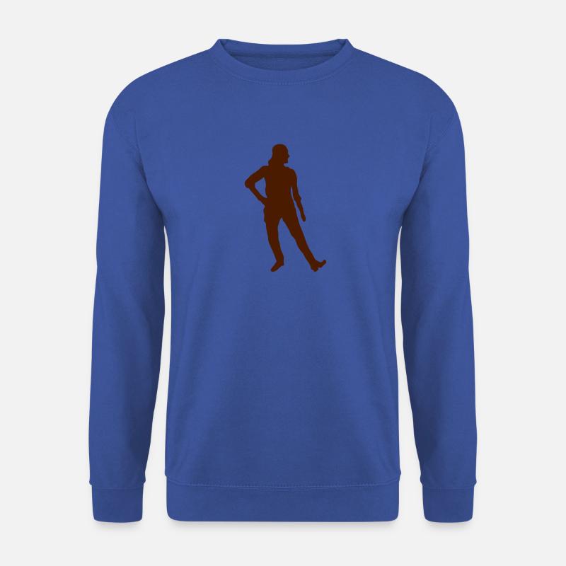 Schattenbildklatscher 1 - Unisex Pullover - Royalblau