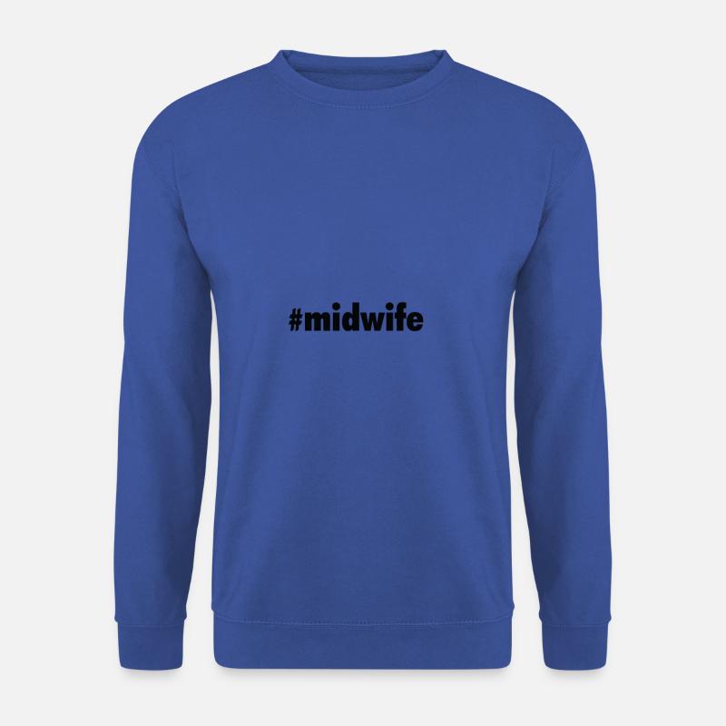 midwife - Unisex Pullover - Royalblau
