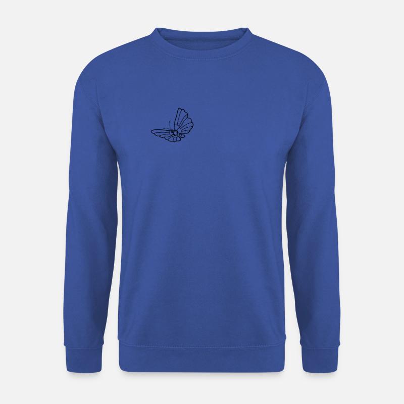 Schmetterling Insekt Schmetterlinge - Unisex Pullover - Royalblau
