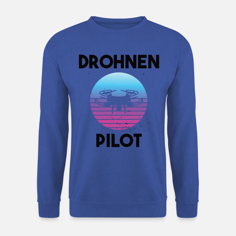 Drohnenpilot Spruch - Unisex Pullover - Royalblau