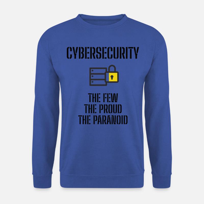 Cybersecurity - IT Security Computer Scientists - Unisex Sweatshirt - royal blue