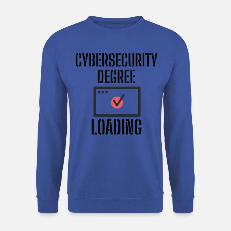 Cybersecurity - IT Security Computer Scientists - Unisex Sweatshirt - royal blue