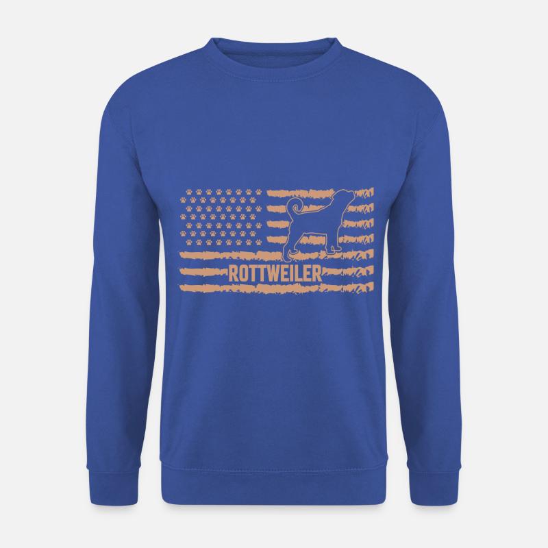 Rottweiler USA - Unisex Pullover - Royalblau