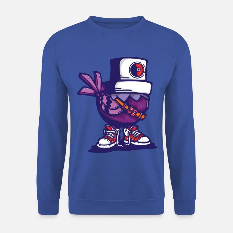 Vogel-Mütze - Unisex Pullover - Royalblau