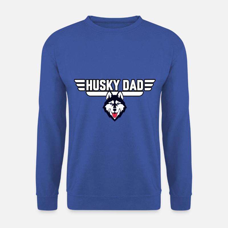 Husky Dad - Unisex Pullover - Royalblau