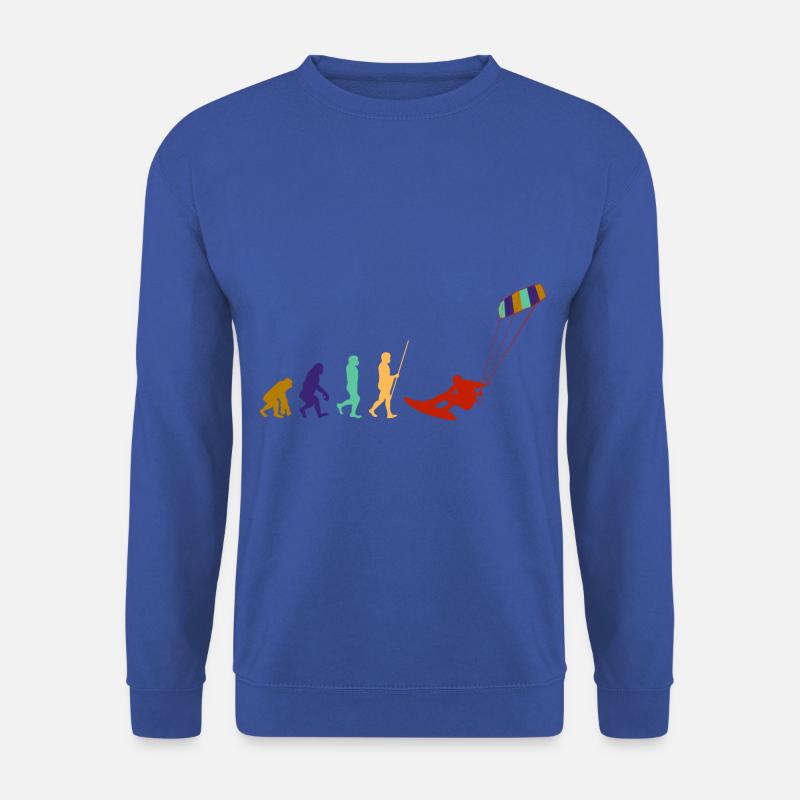 Kitesurfen Geschenk Kiteboarding Kitesurfer Gesche - Unisex Pullover - Royalblau