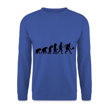 Pickleball Pickleball Player Pickleball Racket - Unisex Sweatshirt - royal blue - Front - Alina (178cm) & Michal (187cm)