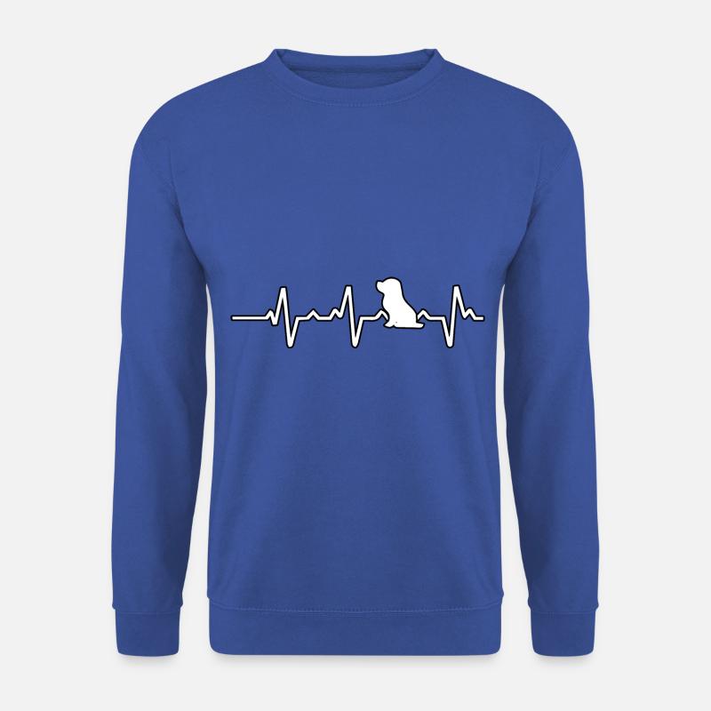 Beagle herzschlag - Unisex Pullover - Royalblau