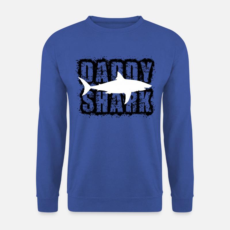 Daddy Shark - Unisex Sweatshirt - royal blue