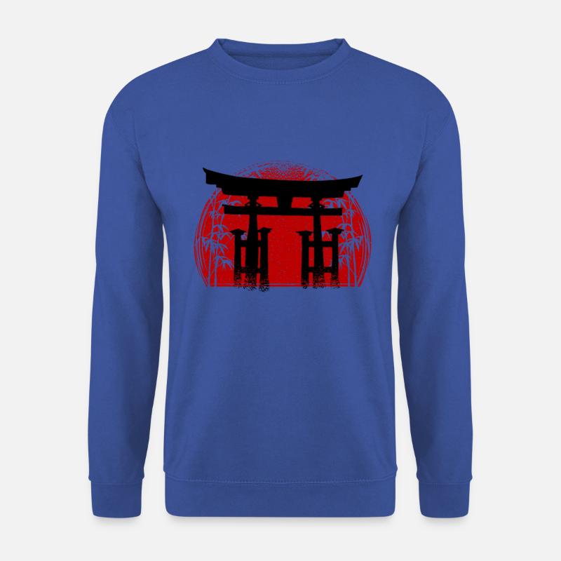 Japanese Torii Japan Samurai - Unisex Sweatshirt - royal blue