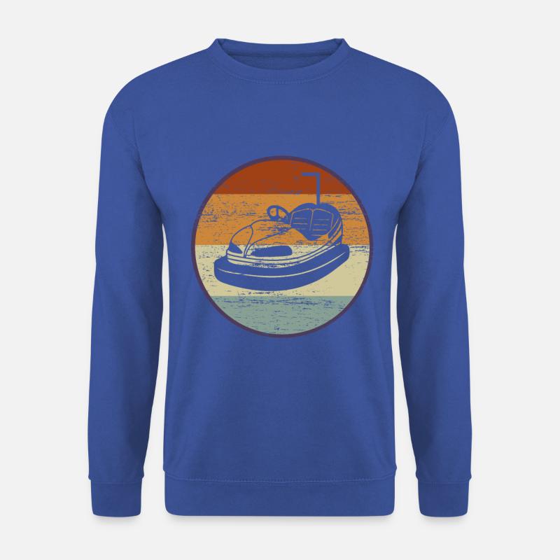 Autoscooter Retro Kirmes 90er Geschenk - Unisex Pullover - Royalblau