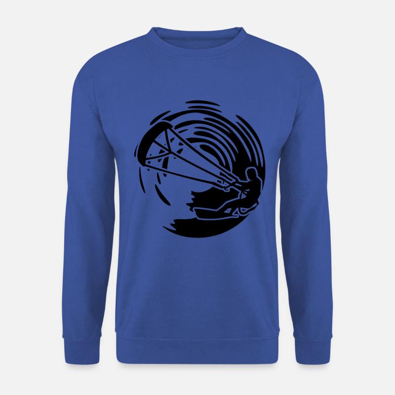 Kitesurfen Geschenk Kiteboarding Kitesurfer Gesche - Unisex Pullover - Royalblau