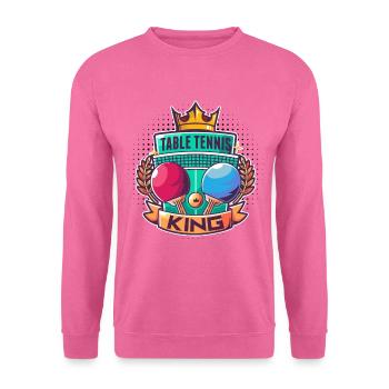 Équipement de ping-pong de tennis de table pour tennis de table Sp - Sweat-shirt Unisexe - rose - Devant
