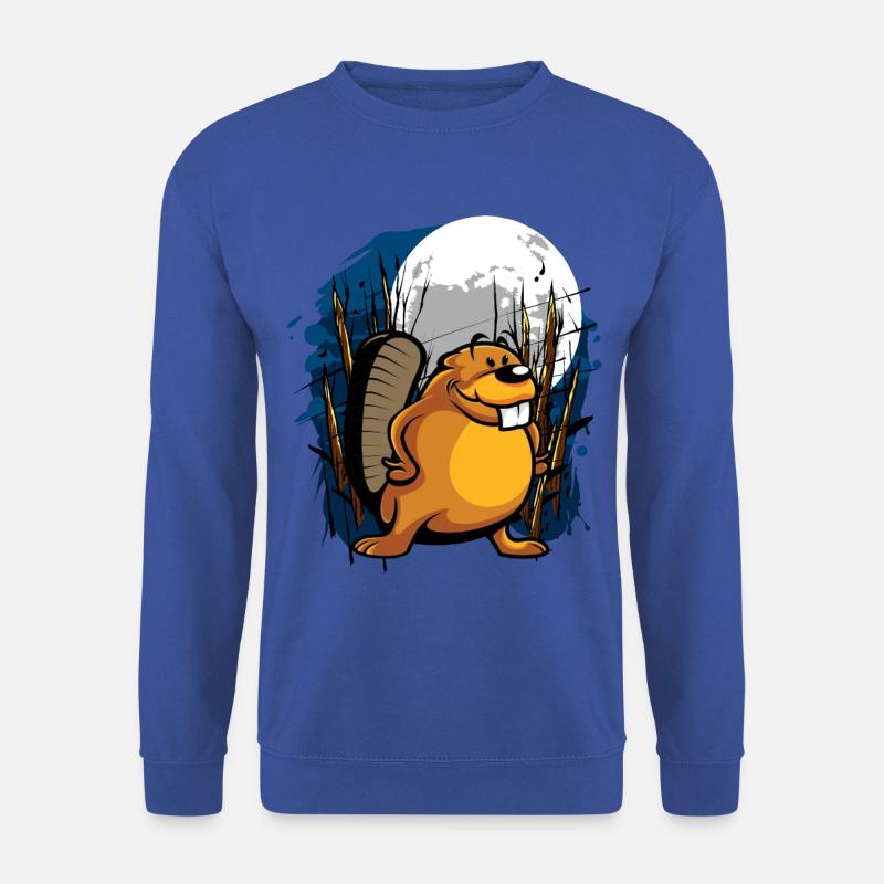 Bieber - Unisex Pullover - Royalblau