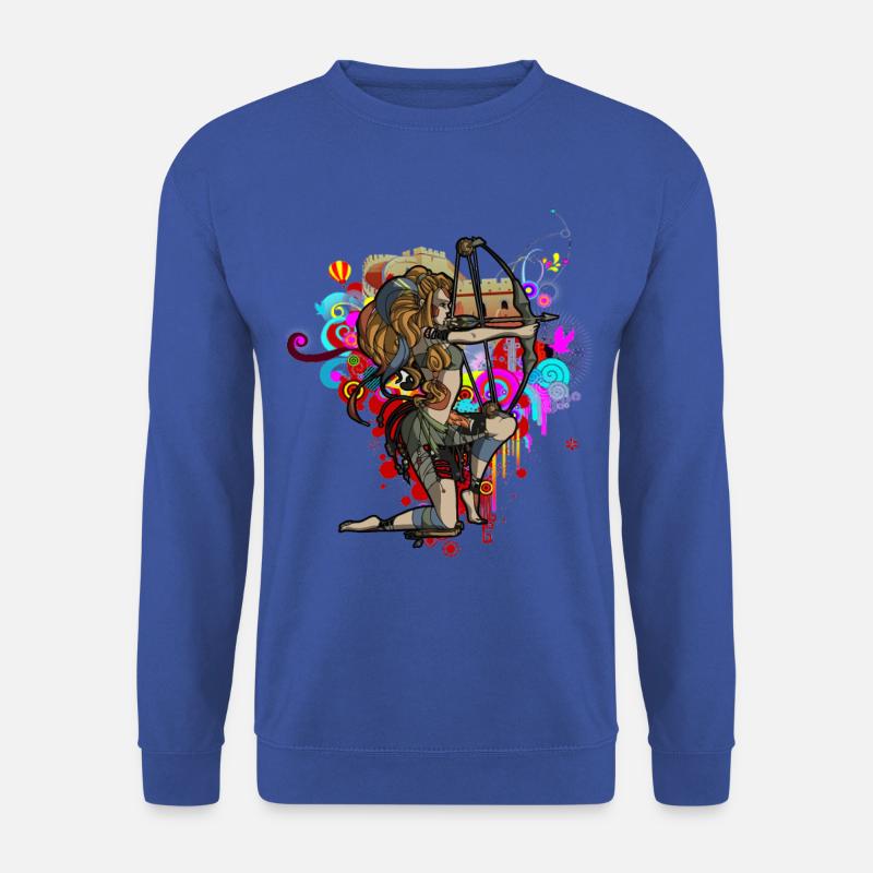 Bogenschießen - Unisex Pullover - Royalblau
