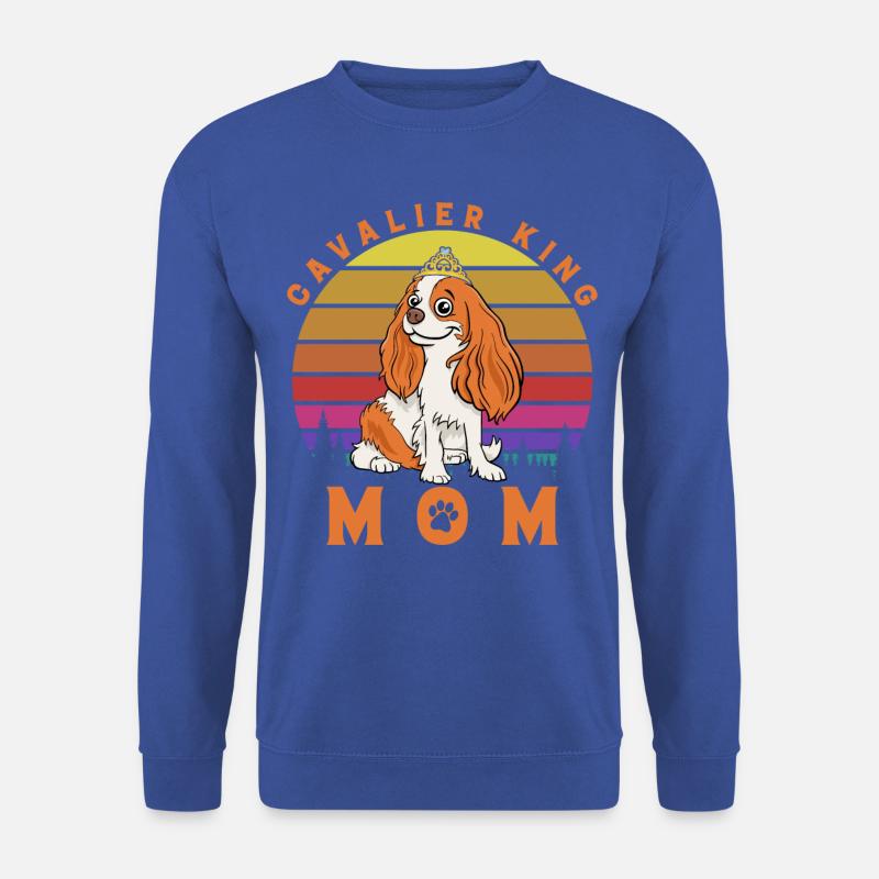 Cavalier King Mom - Unisex Sweatshirt - royal blue