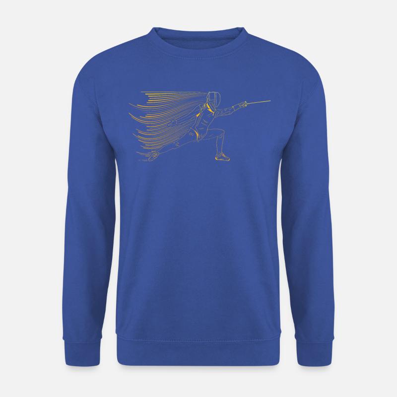 Fechten - Unisex Pullover - Royalblau