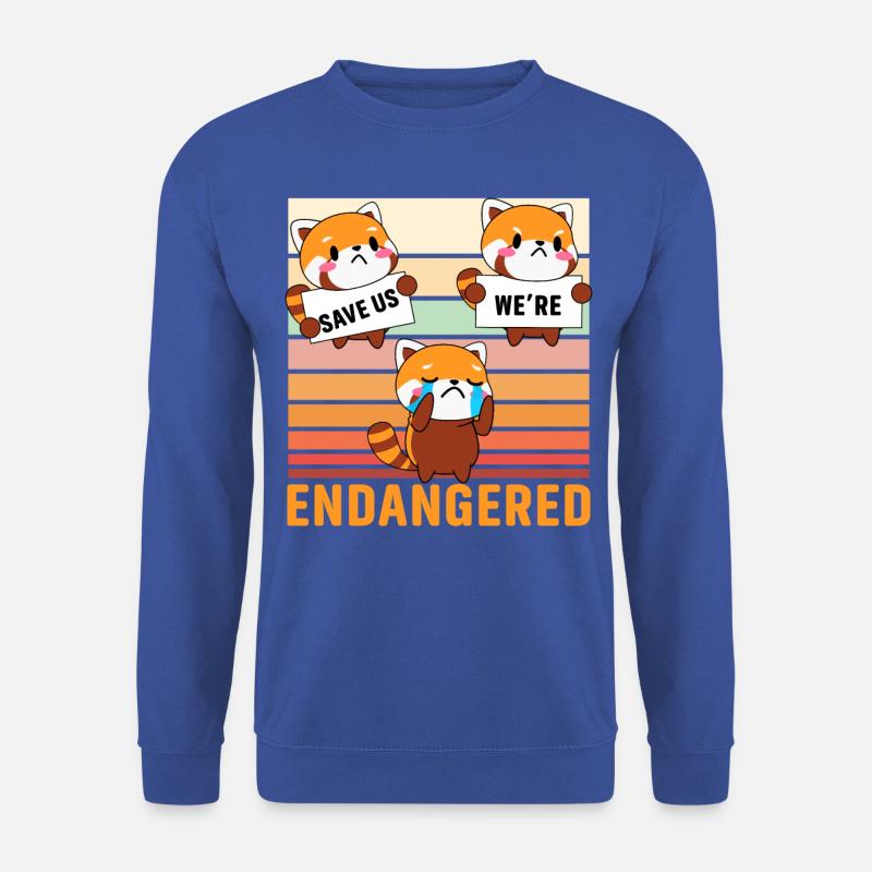 Save us we're Endangered - Unisex Sweatshirt - royal blue