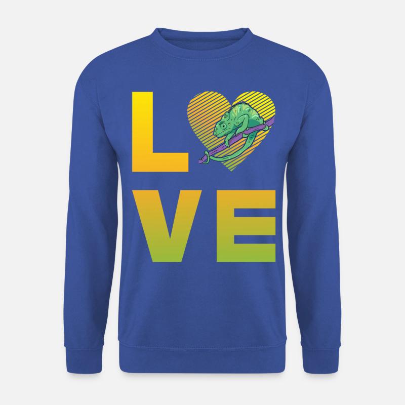 Chameleon Love - Unisex Sweatshirt - royal blue