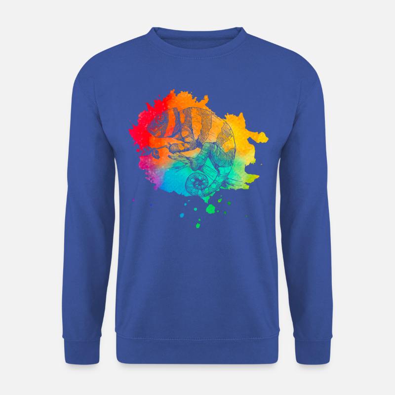 Chameleon Retro - Unisex Sweatshirt - royal blue