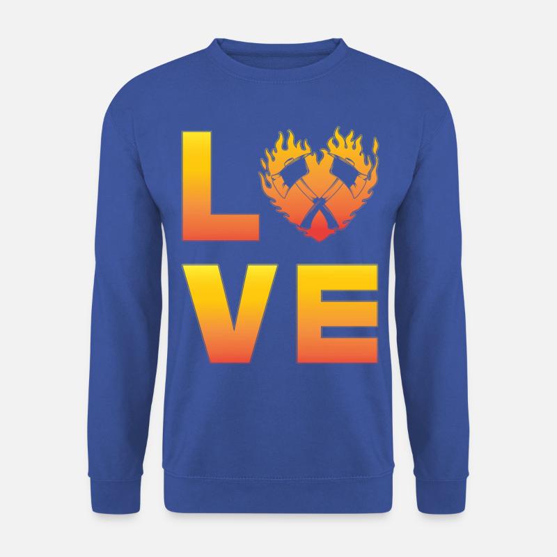 Axe throwing - Unisex Sweatshirt - royal blue