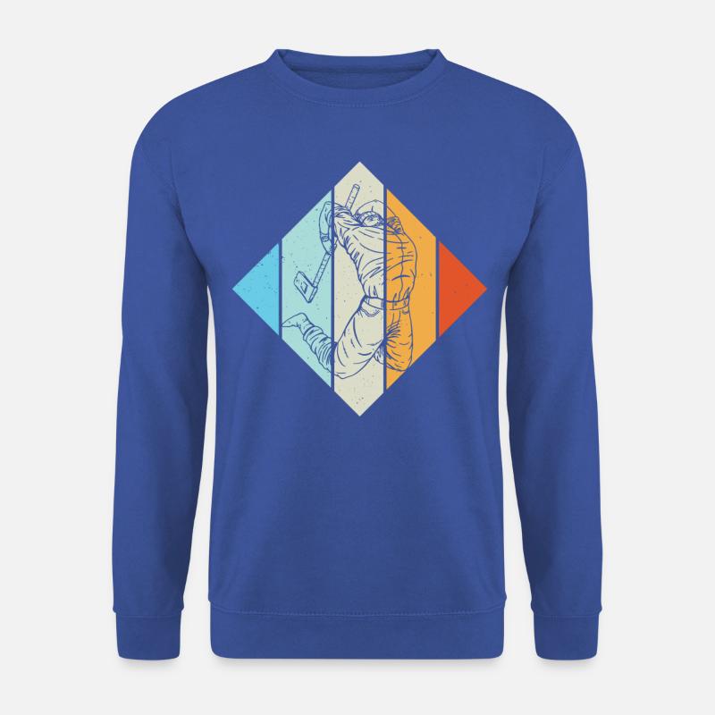 Axtwerfen Retro - Unisex Pullover - Royalblau