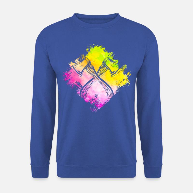 Axe throwing - Unisex Sweatshirt - royal blue