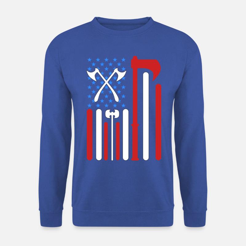 Axe throwing - Unisex Sweatshirt - royal blue