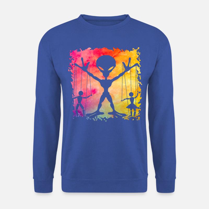 Alien - Unisex Pullover - Royalblau