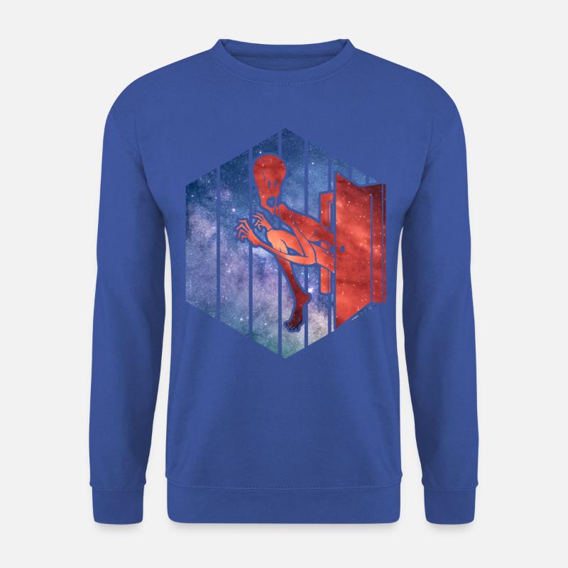 Alien - Unisex Pullover - Royalblau