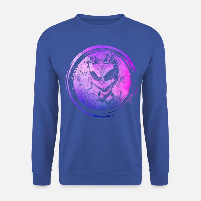 Alien - Unisex Pullover - Royalblau