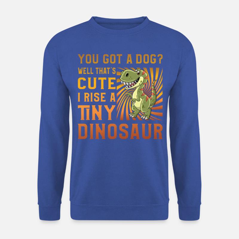 Dinosaurier Lustiger Spruch - Unisex Pullover - Royalblau